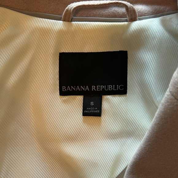 Banana Republic wool blend wrap tie coat - Picture 3 of 6